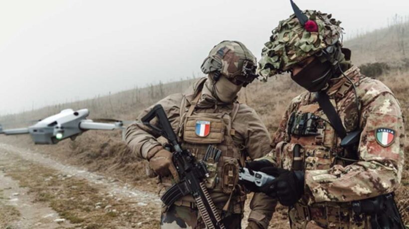 Alpini e Legione straniera francese si esercitano sulle Alpi piemontesi