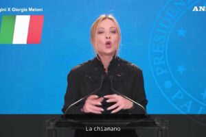 Meloni: «La cultura woke cerca di dividere Italia e Usa»
